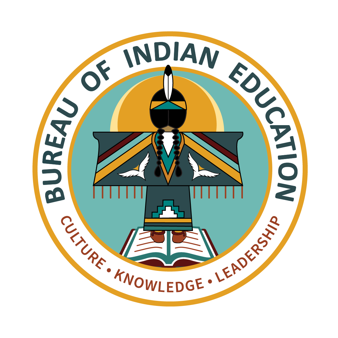 U.S. Department of the Interior Bureau of Indian Education Logo