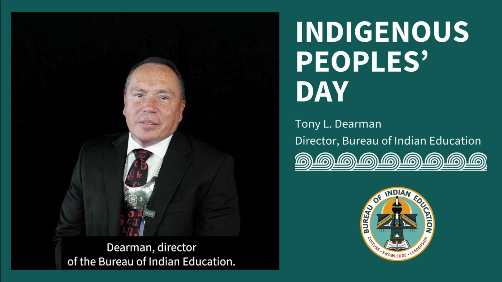 Happy Indigenous Peoples’ Day | Bureau of Indian Education