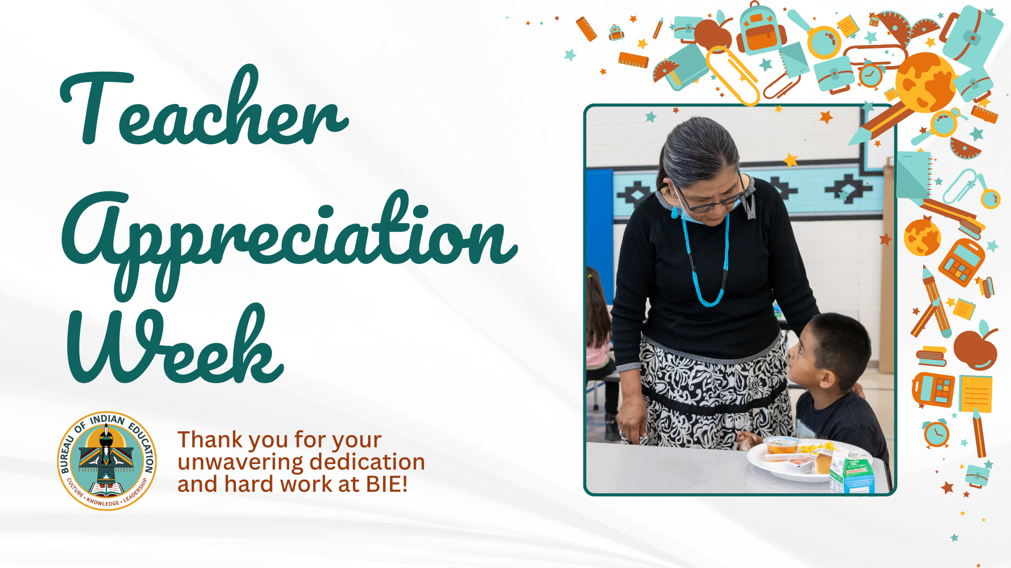 Celebrating Teacher Appreciation Week | Bureau of Indian Education