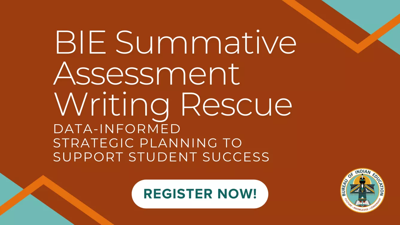 Graphic: BIE Summative Assessment Writing Rescue