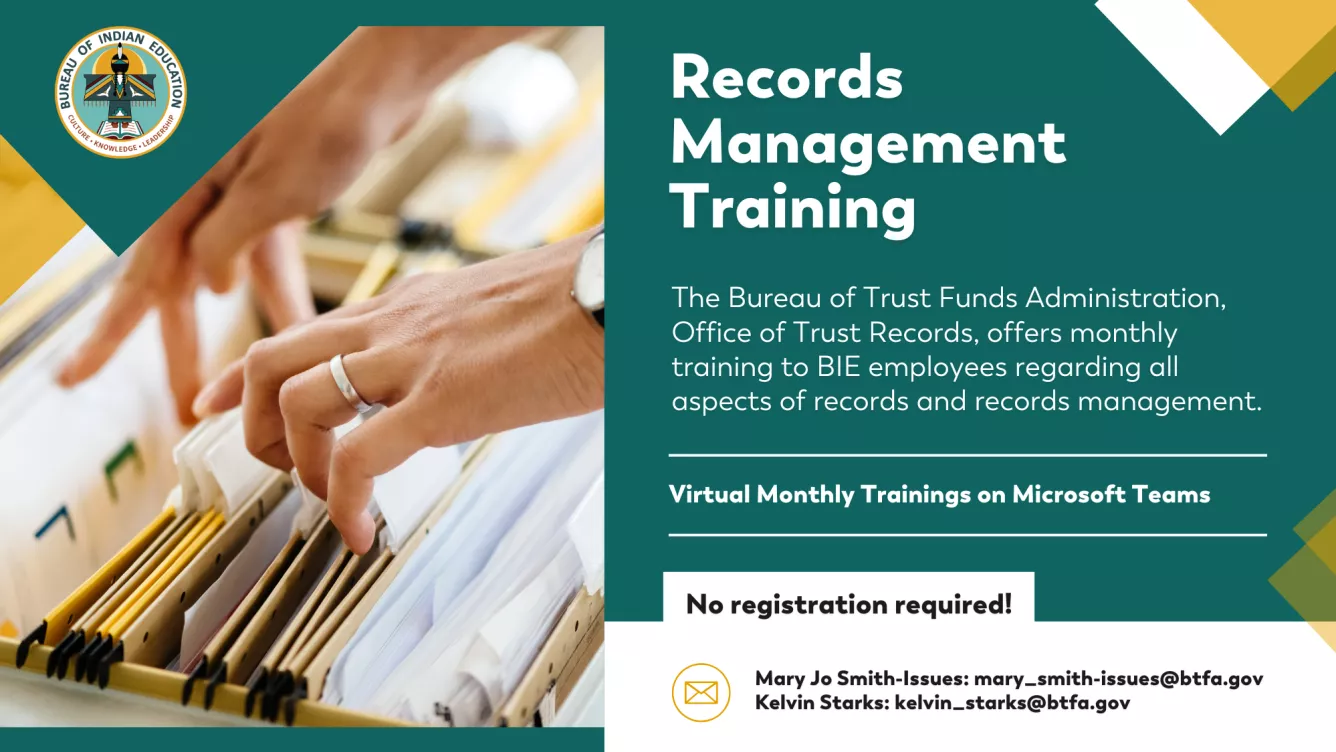 Records Management Training with the BTFA