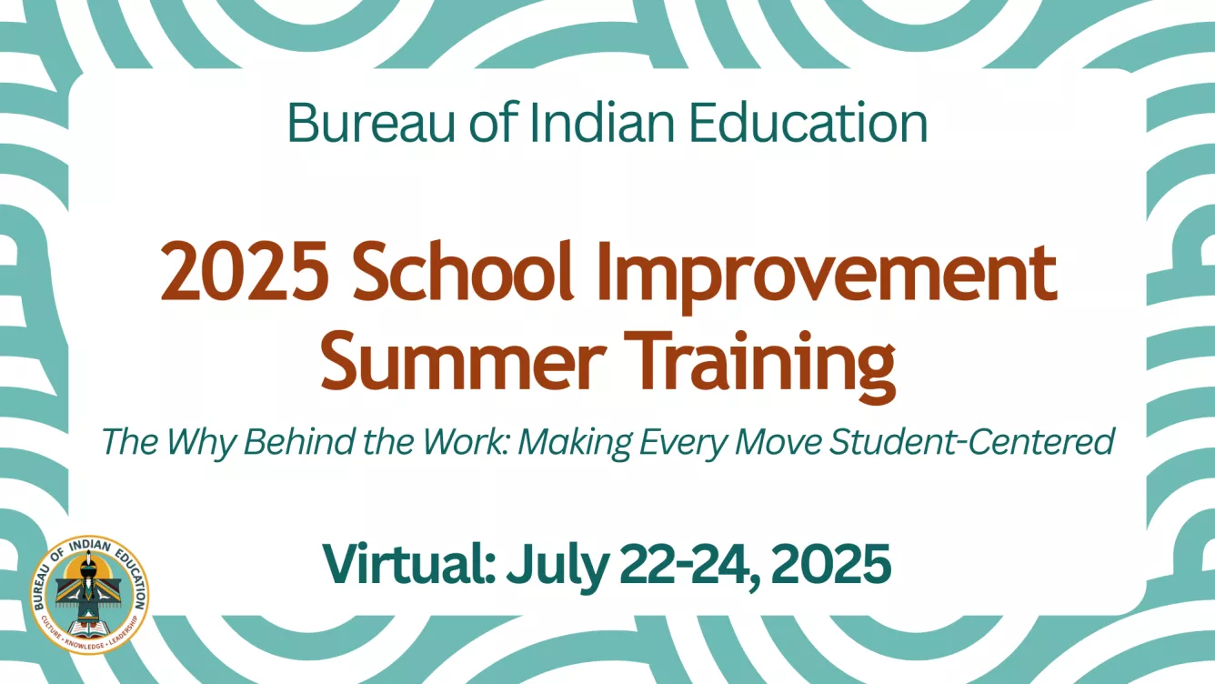 Graphic: 2025 School Improvement Summer Training