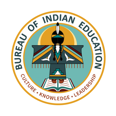 U.S. Department of the Interior Bureau of Indian Education Logo